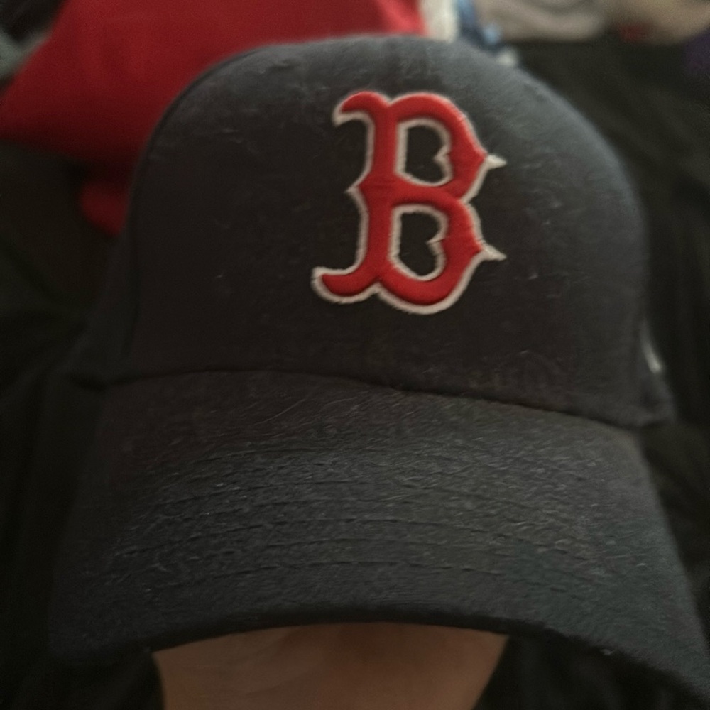 MLB Red Sox hat Navy blue